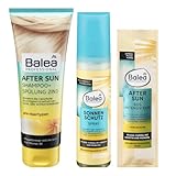 Balea PROFESSIONAL After Sun (3-teilig) - Shampoo + Spülung After Sun 2in1...