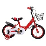 Taidda 12-Zoll-Kinderfahrrad, Eiserner, Leichter, Verstellbarer Sitzlenker...