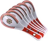 Suppenlöffel-Set, Suppenlöffel, Porzellan-Suppenlöffel, Tafellöffel,...