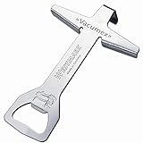 Westmark 105-62270 Schraubdeckelöffner Vacumex, Chrome