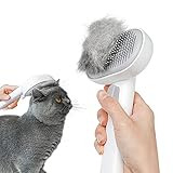 aumuca Katzenbürste mit Auslöseknopf, Katzenbürste Langhaar und...