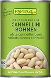 Weiße Cannellini Bohnen in der Dose