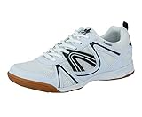 Lico Herren Fit Indoor Hallenturnschuh, Weiß Marine, 44 EU