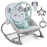 Nukido Babywippe Baby Wippe Babyschaukel Babyliege - mit Vibration und...