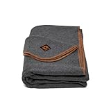 Arcturus Militärische Wolldecke, warm, dick, waschbar, ideal für Outdoor,...