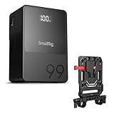 SMALLRIG V-Mount-Akku VB99, 99 Wh/6800 mAh Mini-V-Mount-Akku mit PD 100 W...