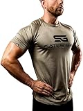 Satire Gym® - Fitness Slim Fit T-Shirt Herren/Funktionelles & schnell...