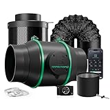 MARS HYDRO iFresh Rohrventilator 150mm/6 – Grow Ventilator mit...