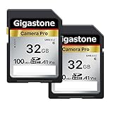 Gigastone Kamera Pro 32GB SDHC Speicherkarte 2-Pack bis zu 100 MB/S....