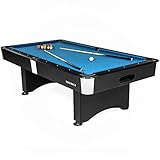 BuckShot Billardtisch 8ft Manhattan - 244x132x80 cm - 8 Fuß Pool Billard -...