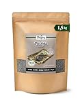 Biojoy BIO-Linsen Beluga (1,5 kg), getrocknet und ganz, Linsen schwarz,...