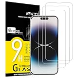 NEW'C 3 Stück für iPhone 14 Pro für Panzerglas (6,1 Zoll), Frei von...
