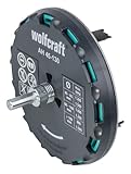 wolfcraft Lochsäge 5978000 – Verstellbarer Universal-Kreisschneider für...