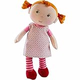 HABA Kuschelpuppe Roya – Weiche Stoffpuppe 25 cm, ideal für Babys und...