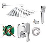vanvilla Duschsystem mit Unterputz Duscharmatur von Hansgrohe Logis...