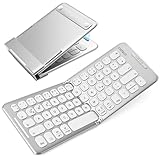 Inateck Faltbare Tastatur Bluetooth QWERTZ,Mini Tragbare mit 3 Bluetooth,...