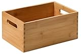 KESPER Stapelkiste 57411 aus FSC zertifiziertem Bambus/Allzweckkiste 28,5 x...