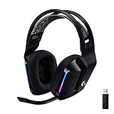 Logitech G733 LIGHTSPEED kabelloses Gaming-Headset mit Kopfbügel,...