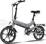 HITWAY E Bike Elektrofahrrad, 16 Zoll, E-Bike mit 7,8 Ah/36V Li-Akku, ohne...