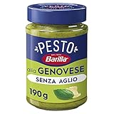 Barilla Pesto alla Genovese ohne Knoblauch 1x190g | Glutenfreie...