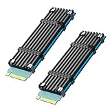 GLOTRENDS M.2 Kühlkörper für 2280 M.2 SSD, passend für PC/PS5/PS5 Slim...
