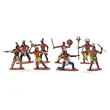 TOYANDONA 13 Stücke Figuren Modell Spielzeug Cowboys Indische Figuren...