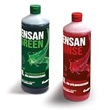 Enders Sanitärflüssigkeiten Set Set Ensan Green 1l + Ensan Rinse 1l...