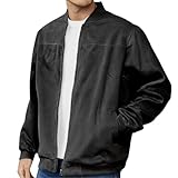 Generisch Bikerjacke Leder Herren, Für Retro Lederjacke, Arbeit Business...