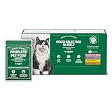 by Amazon Alleinfuttermittel für ältere Katzen, Gemischte Auswahl in...