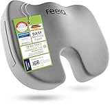 feela.® Orthopädisches Sitzkissen [3 Härtegrade] - Ergonomisches...
