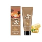 Tallow Sonnencreme LSF 50, Beef Tallow Sunscreen für Gesicht & Körper,...
