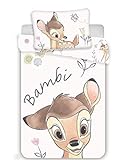 Bambi Baby-Bettwäsche Set 100 x 135 cm + 40 x 60 cm