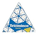 Triominos Travel, Brettspiel ab 6 Jahren, Gesellschaftsspiele für 2 bis 4...