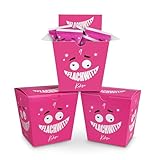 Glückskekse Flachwitze 3er-Packung fortunes cookies in pink | Glückskekse...