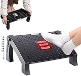 Ergonomische Fußstütze Schreibtisch - Foot Rest Under Desk, Ideal für...