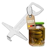 Westmark Glas-/Schraubdeckelöffner mit Kapselheber, Länge: 13,1 cm,...