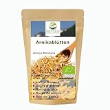BIO Arnikablüten I 200 gr I Echte Arnica Montana I Aus kontrolierte...