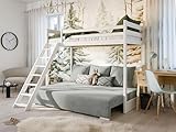 thematys® LIONA Kinder-Etagenbett & Sofa 90x200/140x200 Kinderbett...