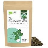 Alpi Nature Krauseminze Tee BIO 100g, bio Krauseminzeblätter geschnitten,...