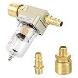 Wasserabscheider Druckluft 1/4 Zoll, CJBIN Druckluftfilter Wasserabscheider...