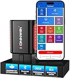 KONNWEI KDIAG OBD2 Bluetooth Diagnosegerät für Autos, Kabelloser OBD2...