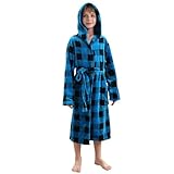 V.&GRIN Jungen-Fleece-Bademantel, weicher Fuzzy-Bademantel für Kleinkinder...