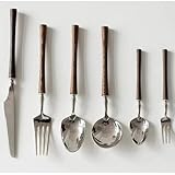 Besteckset, 6/24/36/48-teilig, Besteck aus Edelstahl 304, Gabeln und...