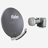Fuba Sat Anlage 4 Teilnehmer | DAA 780 A Satellitenschüssel 80cm Alu...
