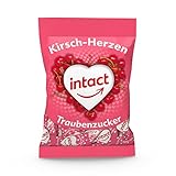 intact (Kirsch-Herzen) Traubenzucker im Beutel • 75g Traubenzucker...