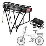Gepäckträger Ebike Akku 36V 15AH mit Ladegerät & Gepäckträger für...