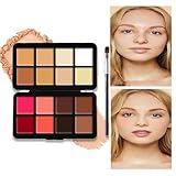 Creme-Rouge-Palette, Gesichts-Make-up, Gesichts-Make-up-Palette,...