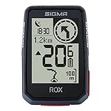 SIGMA Unisex – Erwachsene Black ROX 2.0 Navi Fahrrad GPS, GLONASS,...