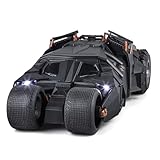 XGFFBAGB 1:18 Für Batmobil Auto Modell Spielzeug Die Sound Licht Schiebe...