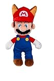 Simba 109231536 Super Mario Plüschfigur Waschbär-Mario (30 cm) - Super...